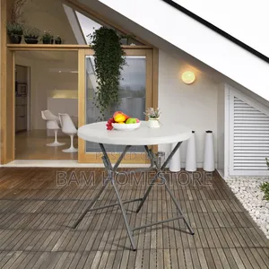 Round Foldable Table 80cm