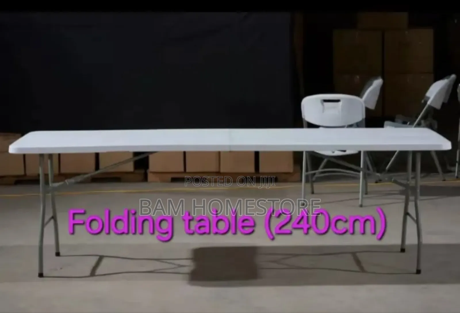 Classic Durable Foldable Table 240 Cm