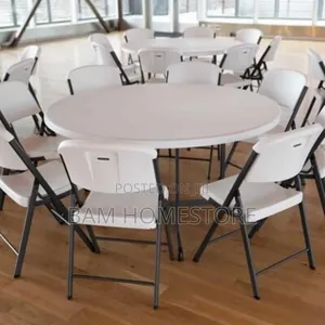 Foldable Banquet Table 150cm +10 Chairs