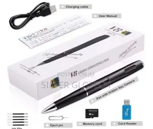 Spy Pen Camera Ina Support 128gb