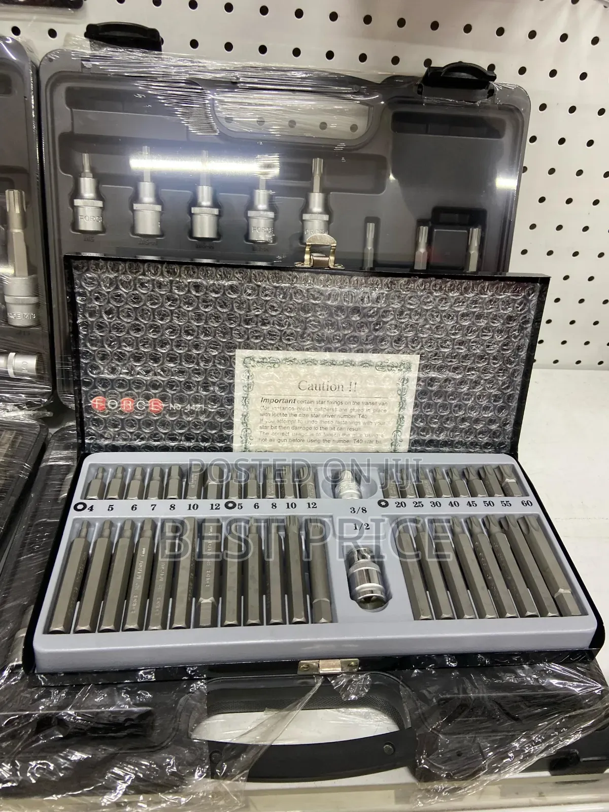 Force Screwdriver Bits Set No 4421