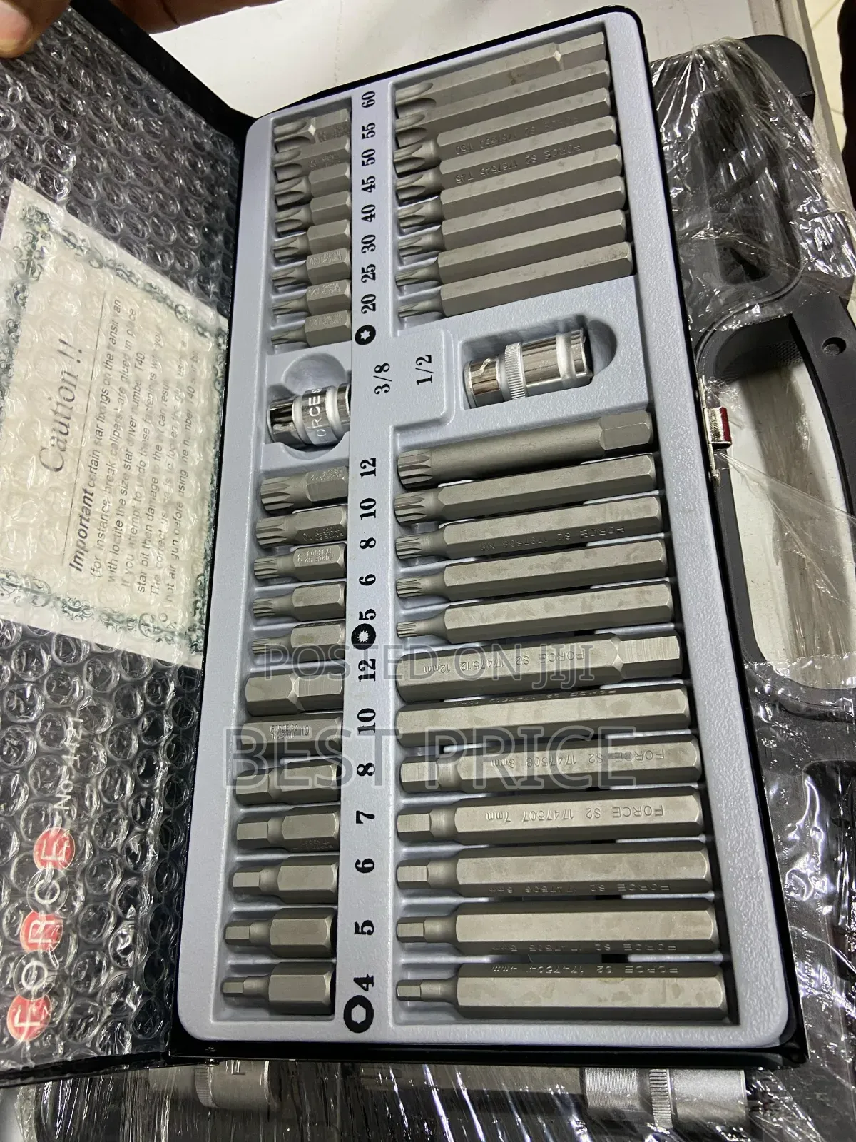 Force Screwdriver Bits Set No 4421