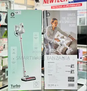 Green Lion Turbo Vacuum Cleaner - White
