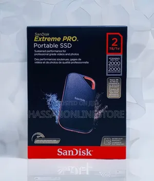 Sandisk SSD Portable Extreme Pro 2tb 2000mb/S