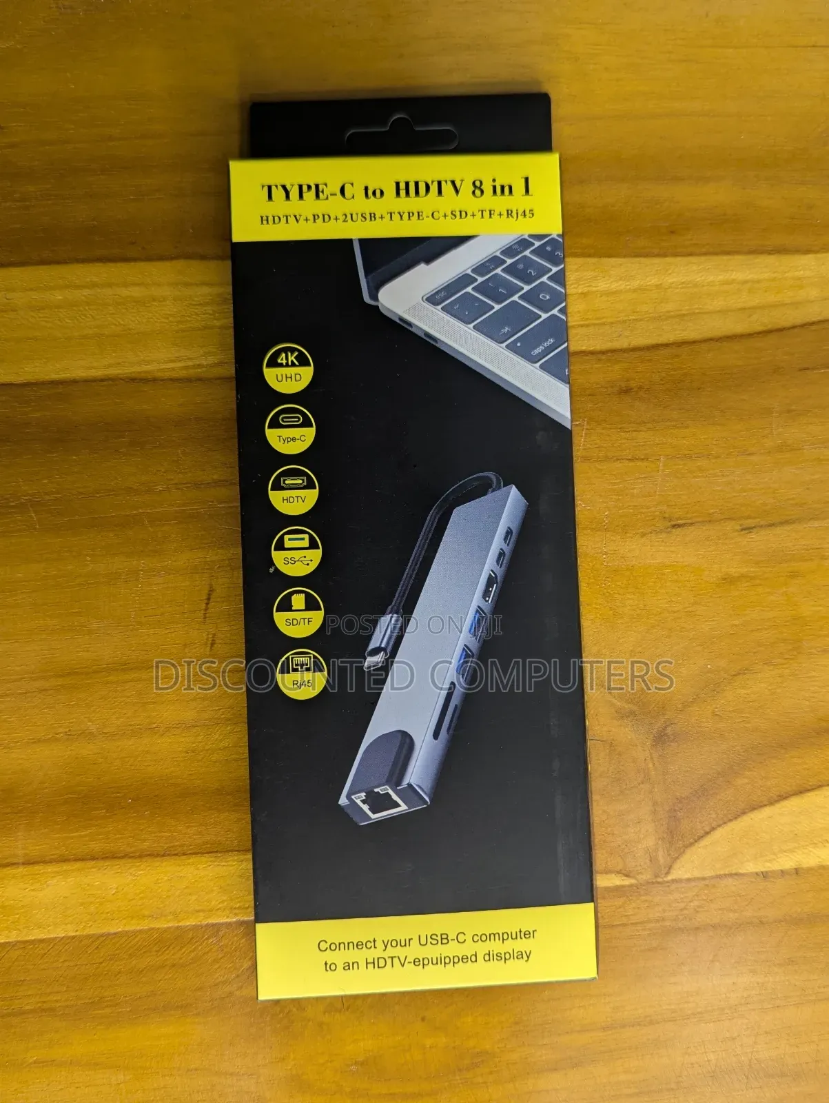 Type C to HDTV 8 in 1