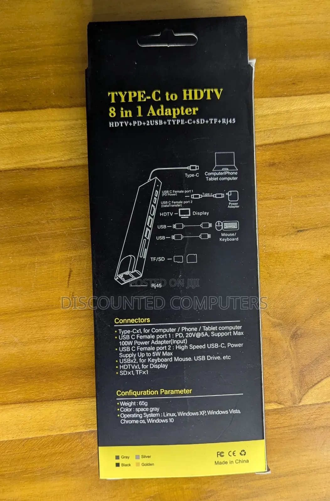 Type C to HDTV 8 in 1