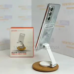 Porodo Transparent Mobile And Tablet Stand With Rotating Arm