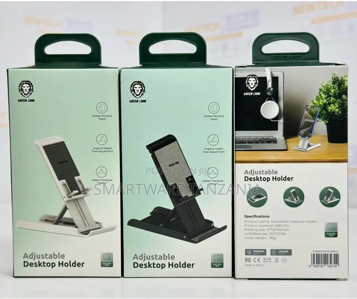 Green Lion Desktop Holder With Adjustable Height Angle