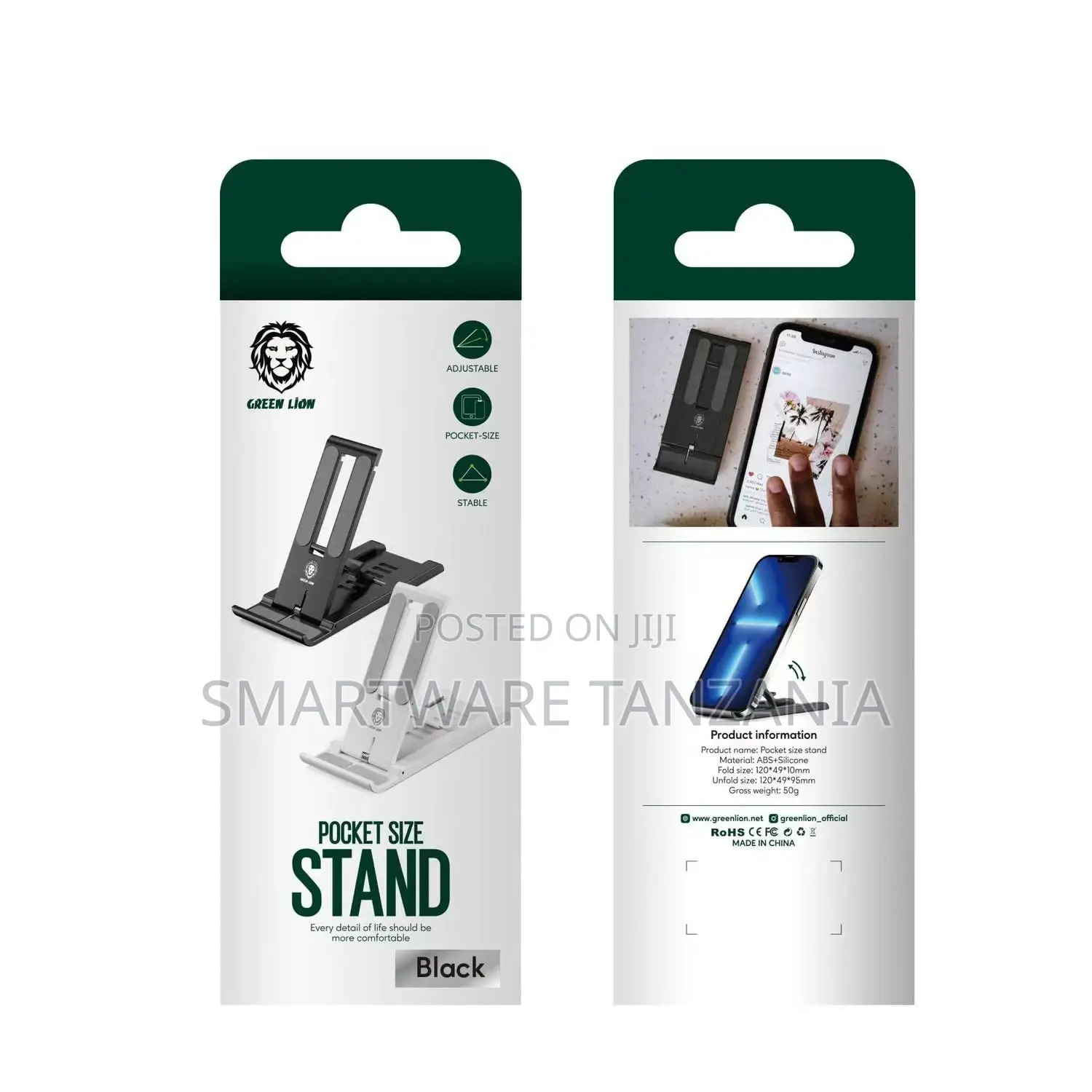 Green Lion Desktop Holder With Adjustable Height Angle