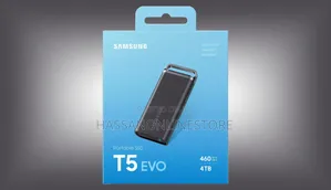 Samsung 4tb T5 Evo Usb 3.2 Gen 1 Portable SSD 460mb/S