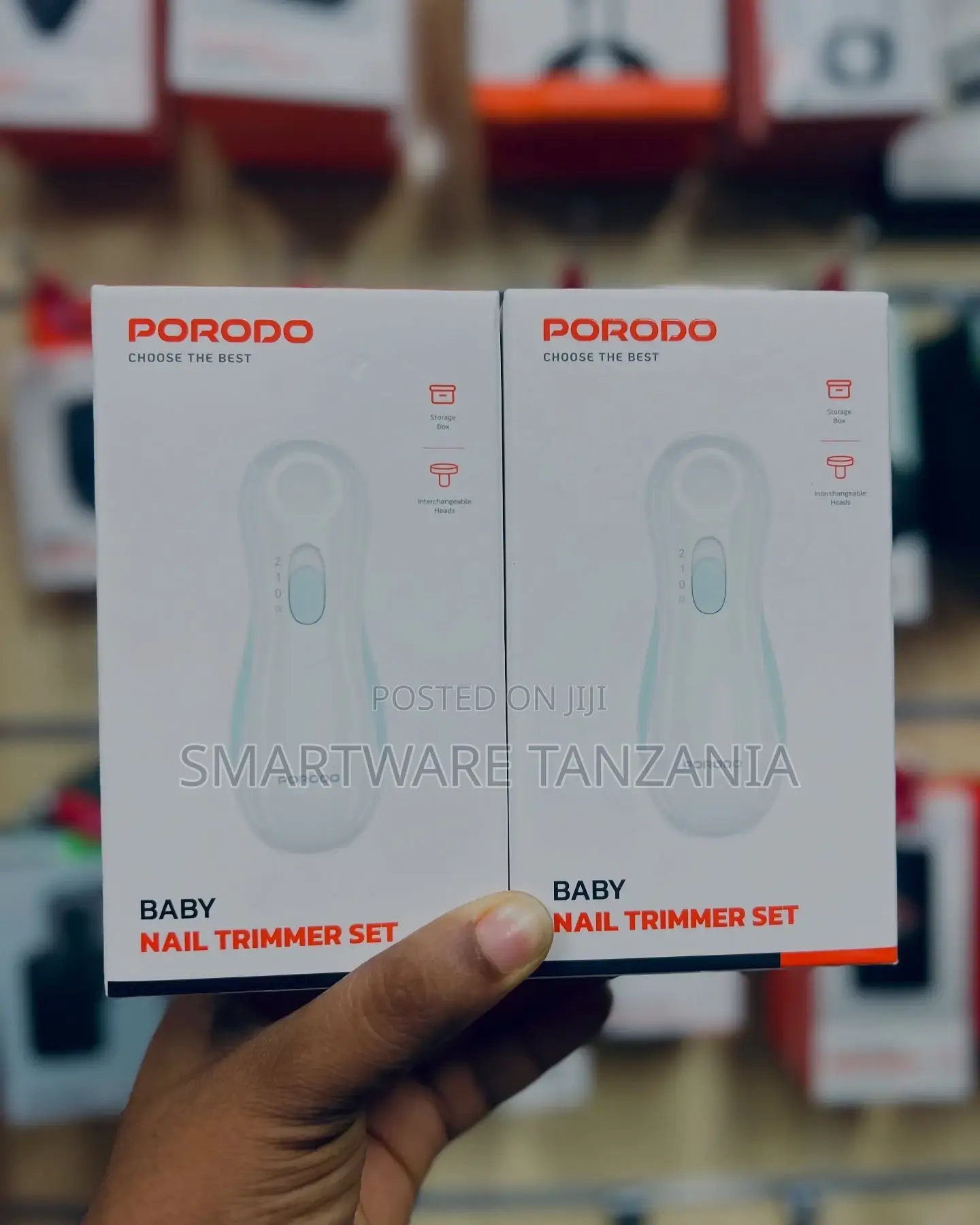 Porodo Lifestyle Baby Bail Trimmer, 360 Gentle Rotation