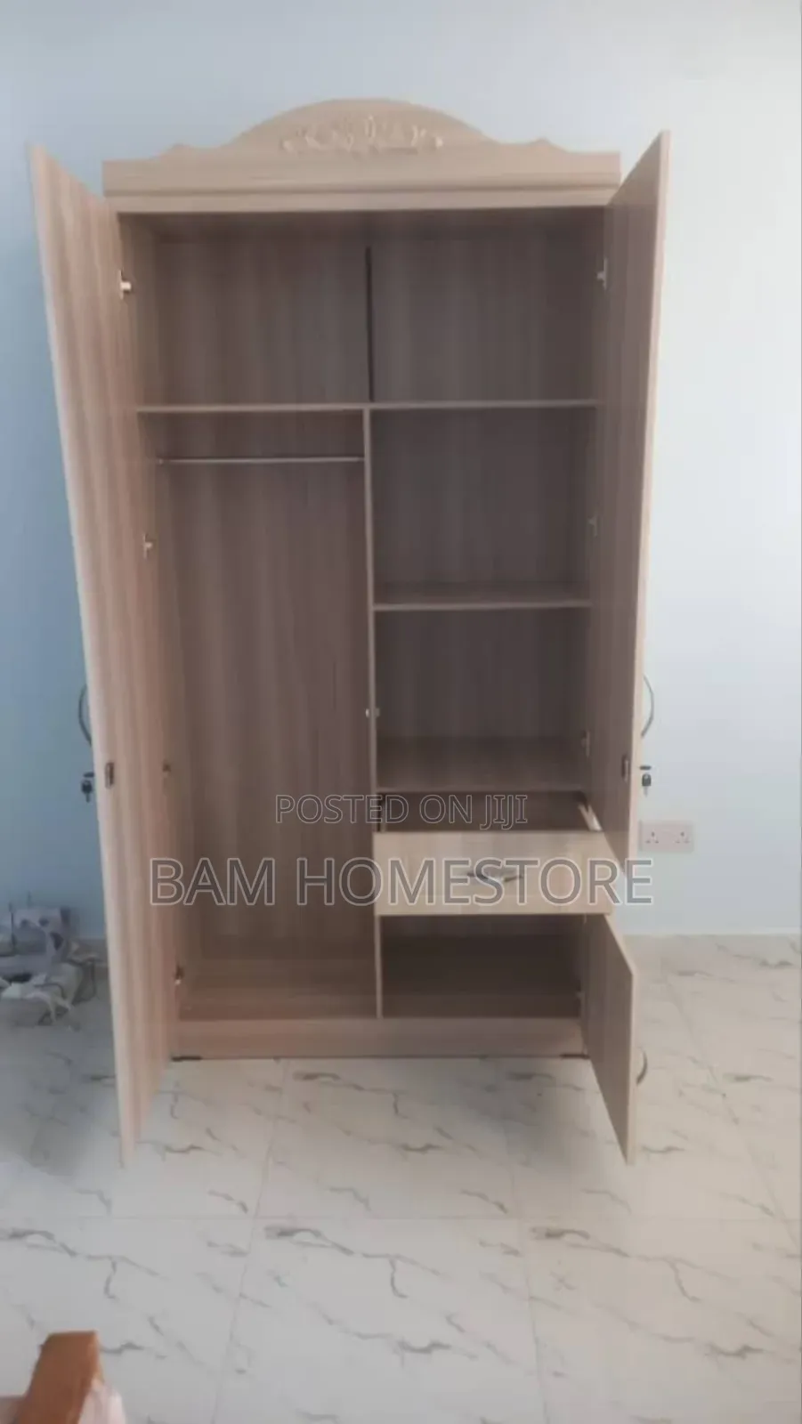 Classic Turkish Wooden Wadrobe Milango 2