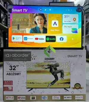 Aborder Smart Android Tv 32 Inch Hd 1080 Youtube, Netflix