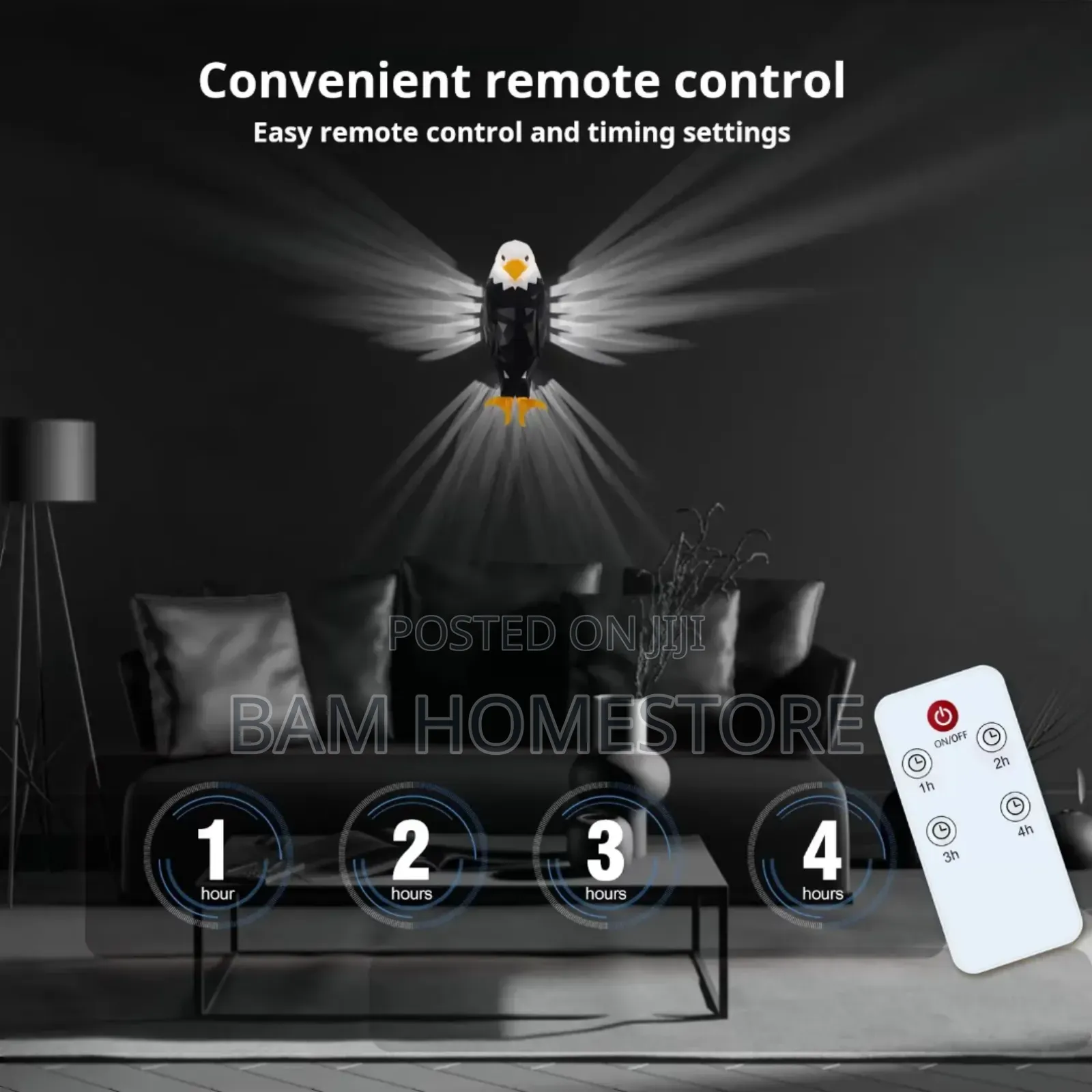 Rechargeable Eagle Magnetic Wall Lamp