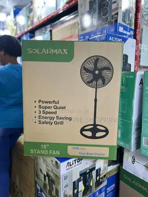 18 Inches Solar Max Stand Fan