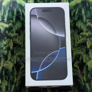 New Apple iPhone 16 Pro 256 GB Black
