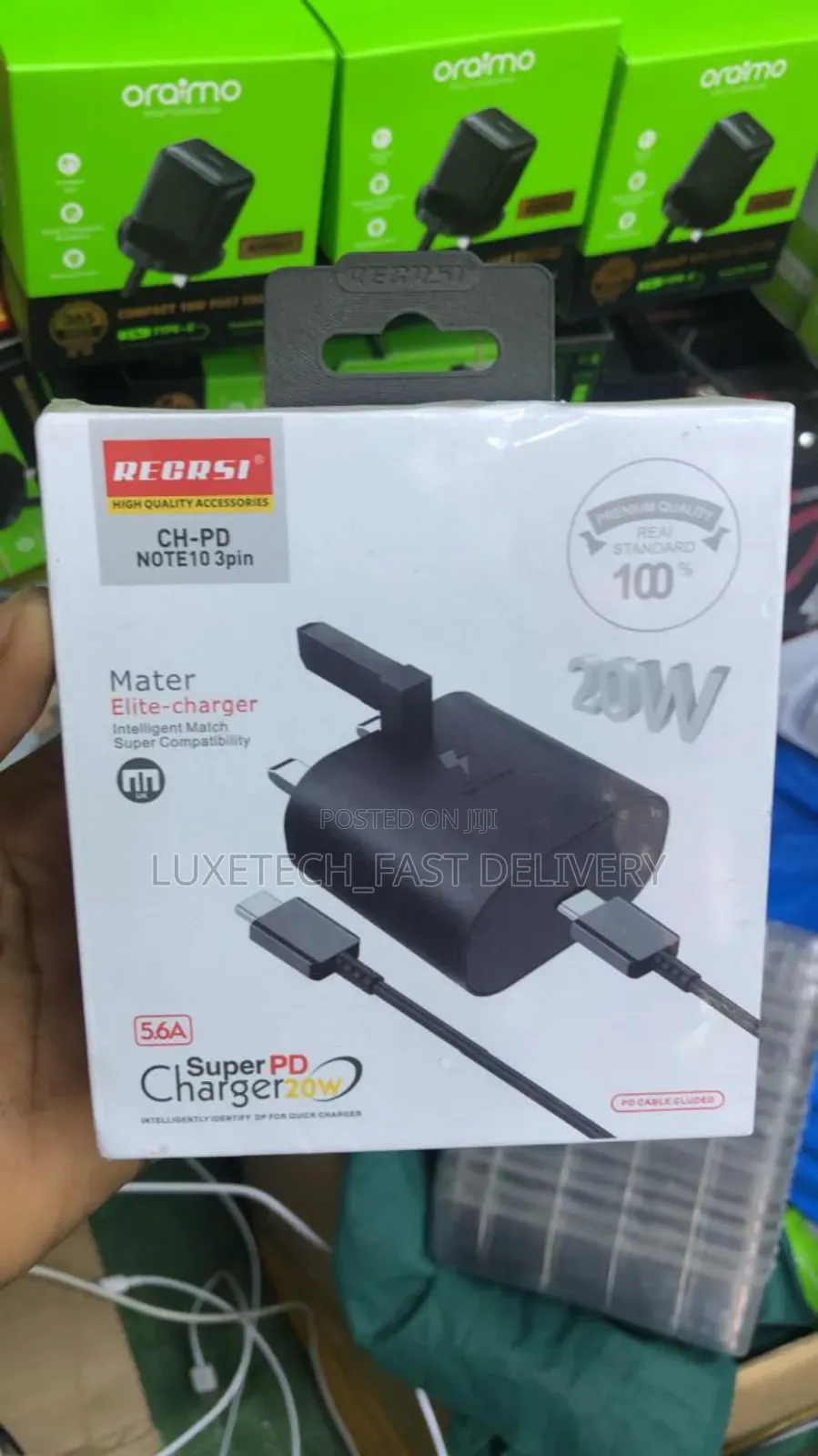 Recrsi Mater Elite-Charger 20w Fast Charger