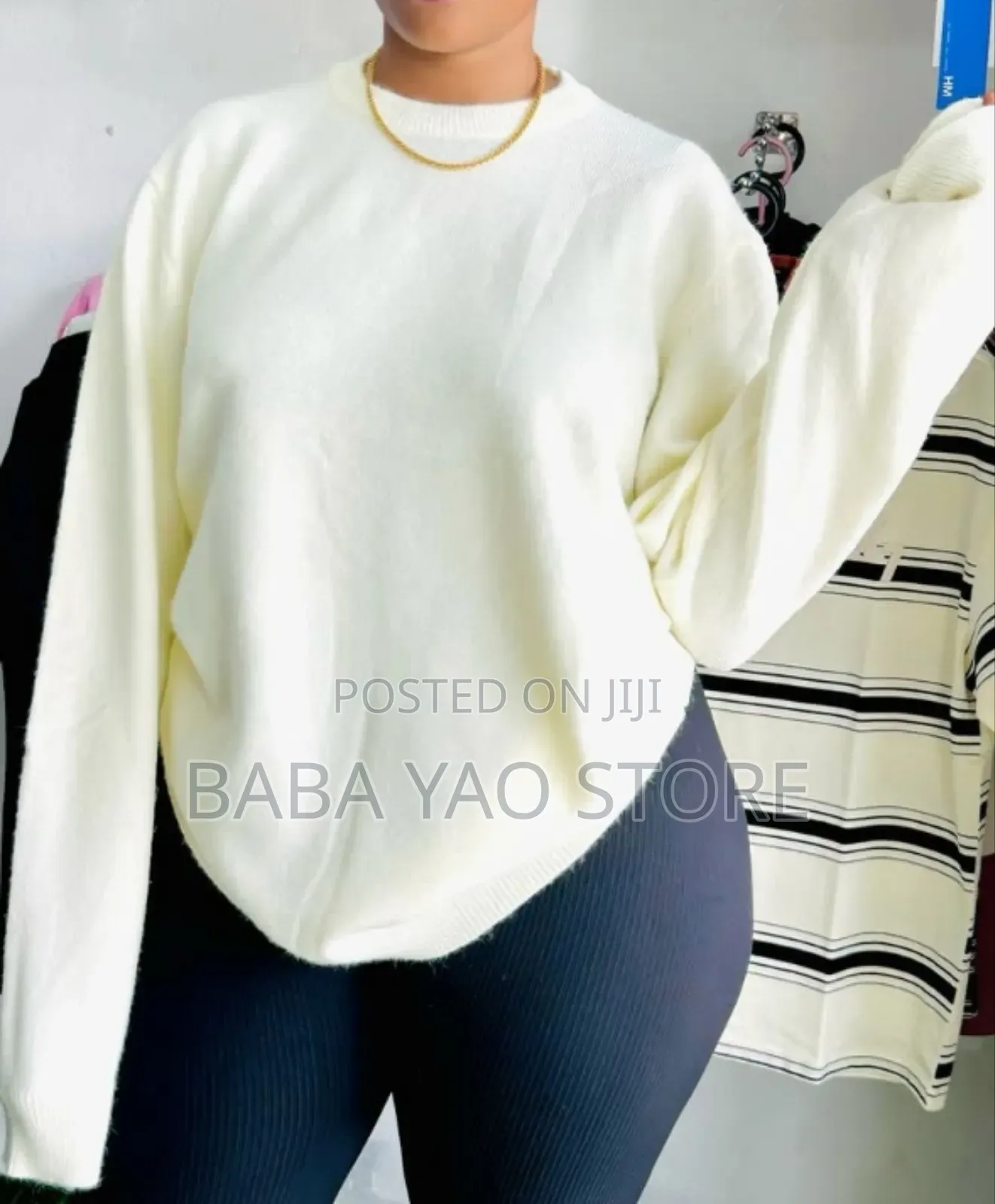Unisex High-Grade Round Collor Casual Pullover