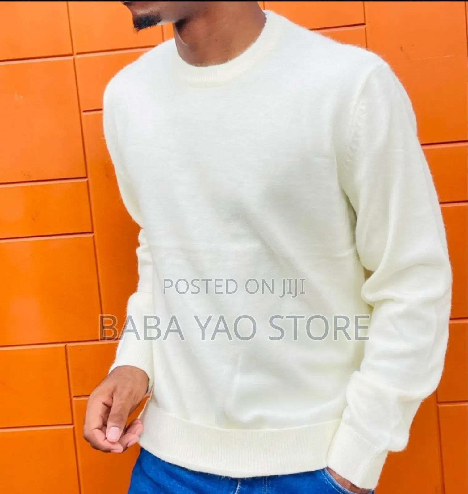 Unisex High-Grade Round Collor Casual Pullover
