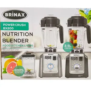Brinax Commercial Blender 3.5l 2 in 1 With Timer