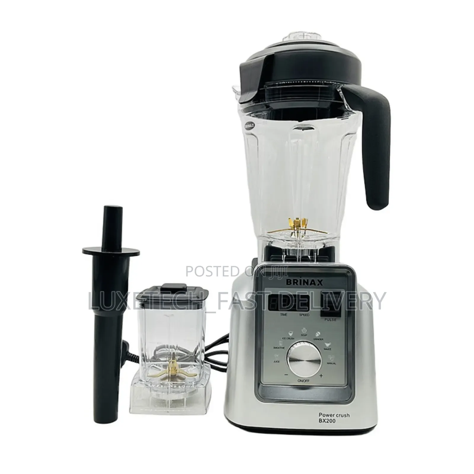 Brinax Power Crush Nutrition Blender 3.5l Heavy Duty 2 in 1