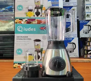 Qiudes 1.5l Electric Blender 2 in 1