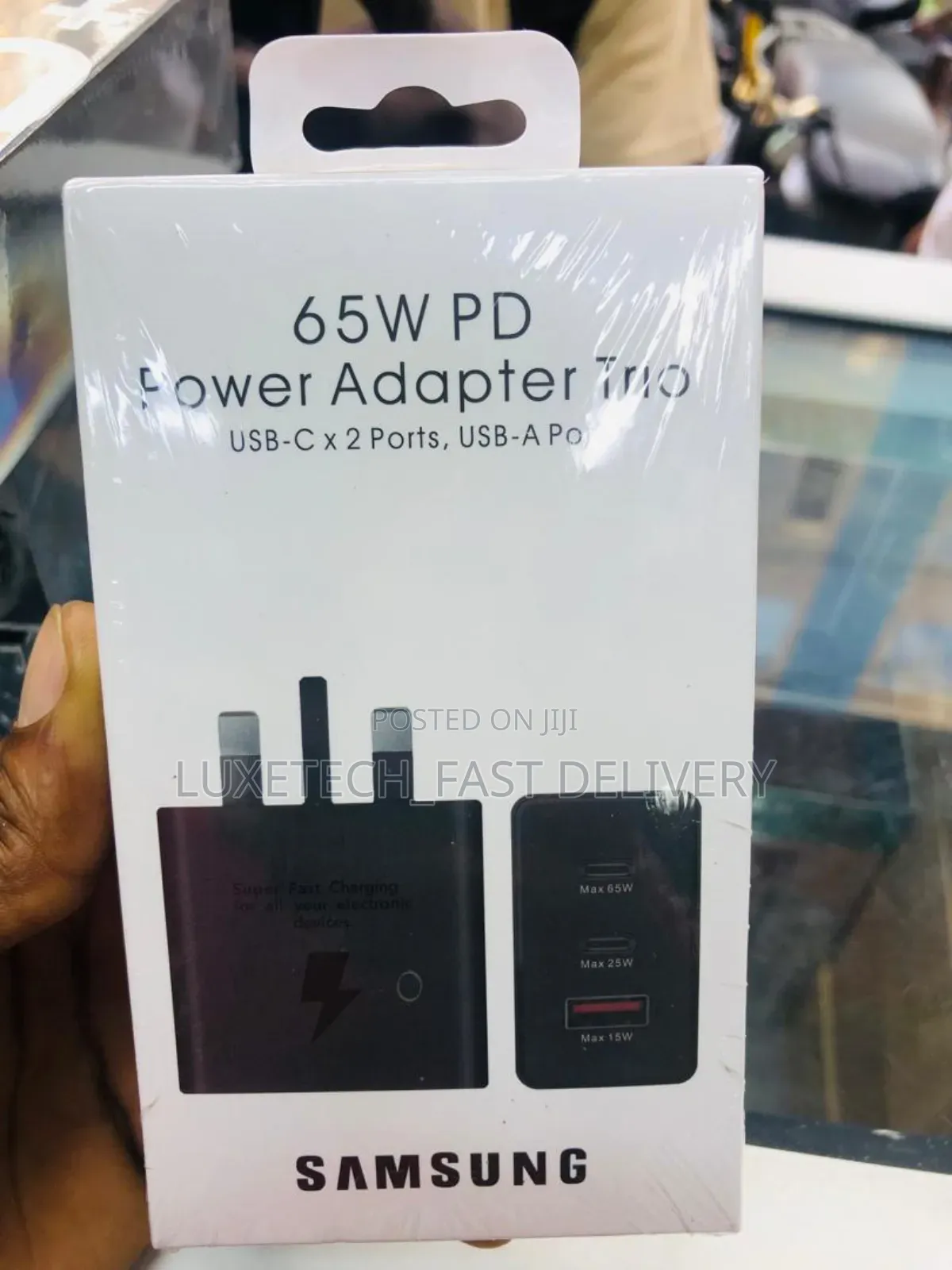Samsung Fast Charger 65w Pd Power Adapter Trio