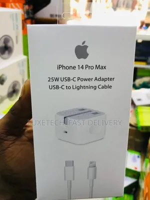 iPhone 14 Pro Max 25w Usb-C Adapters Usb-C-Lightning Cables