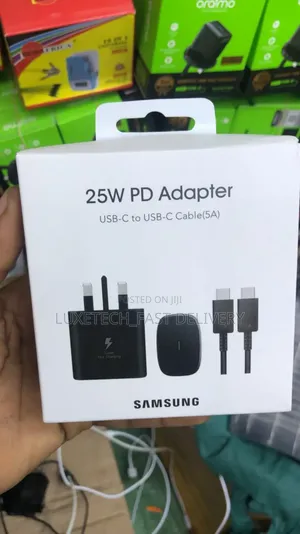 Samsung 25w Pd Adapter Super Fast Charging With Type-C Cable