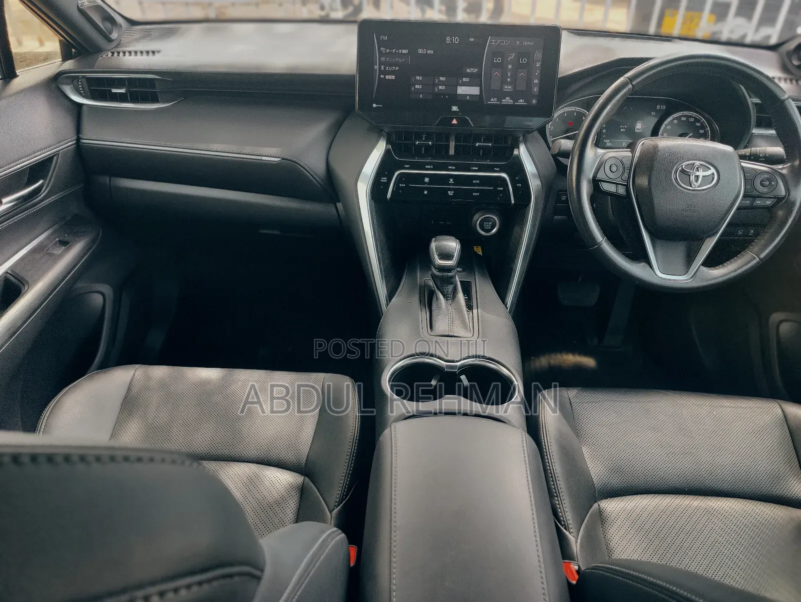 Toyota Harrier 2.0 2021 Black
