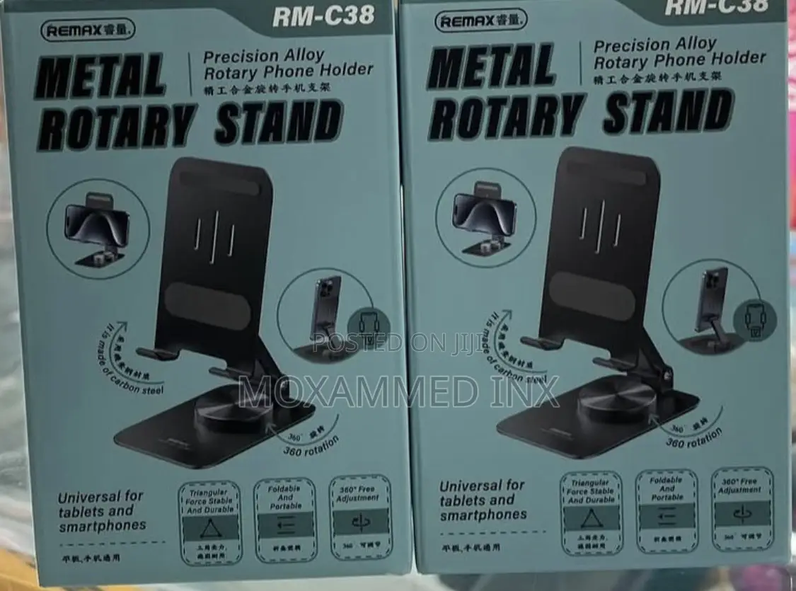 Remax Precision Alloy Rotary Phone Holder