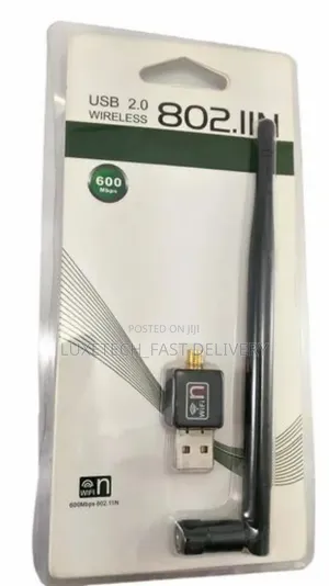 Usb Wifi Wireless Lan 600mbps 802.11 Adapter With Antenna
