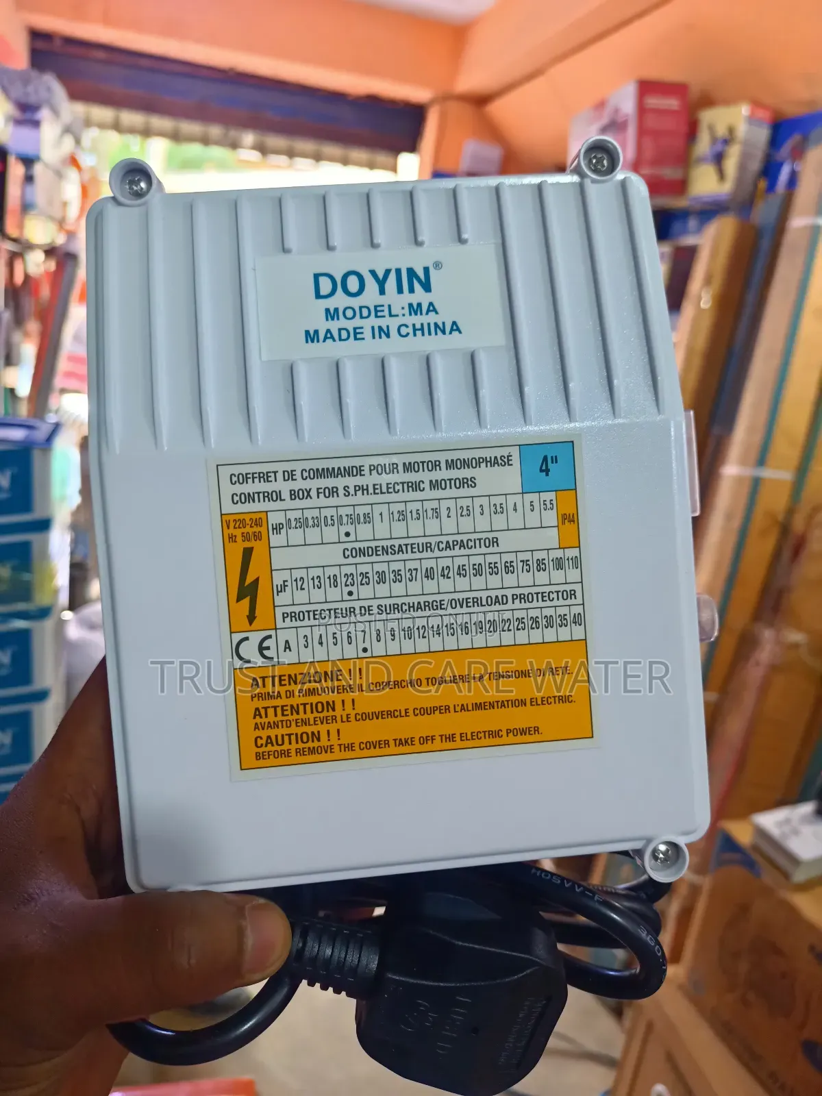 Doyin Control Box 0.75hp