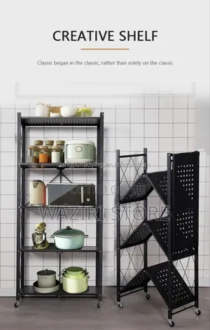 Multipurpose Free Folding Shelf
