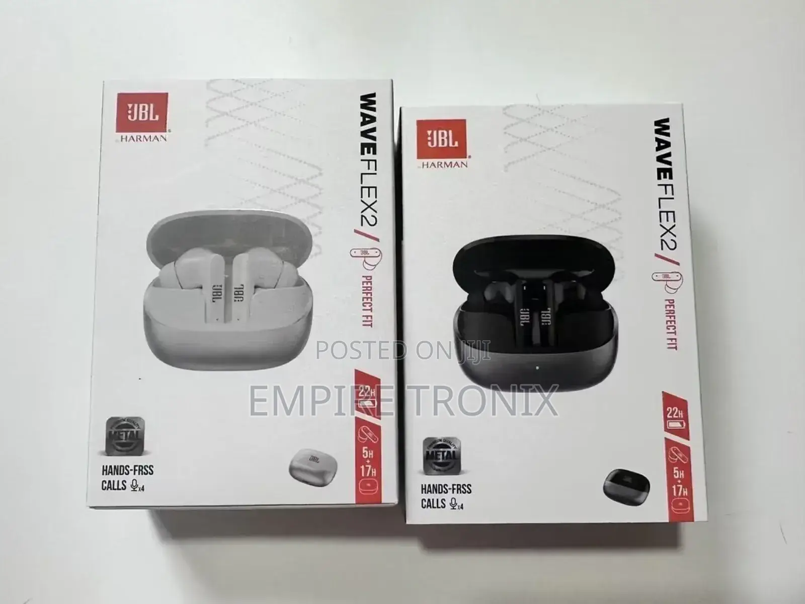 JBL Wave Flex 2 Wireless Earbuds - 40h Playtime