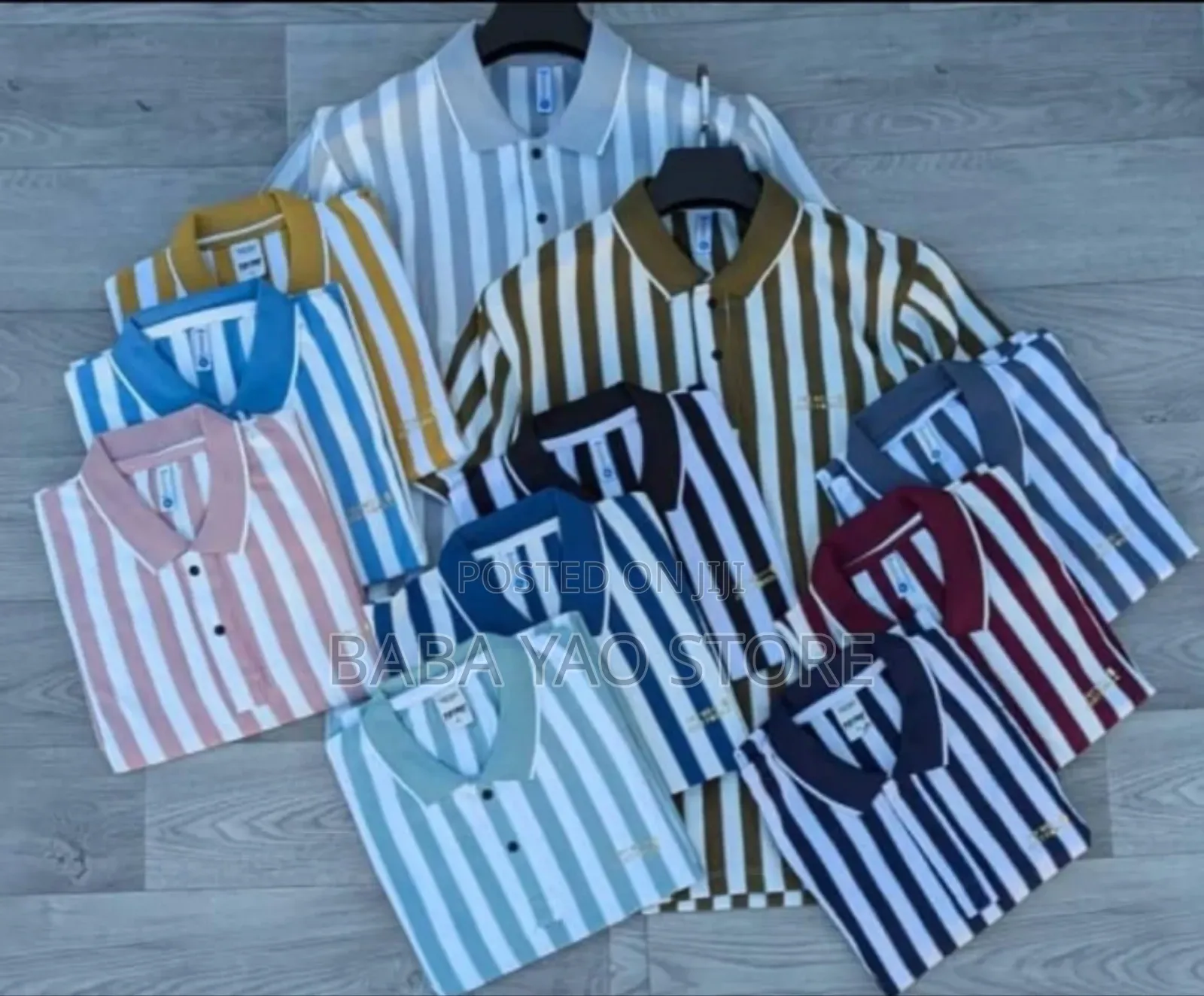 High-Quality Breathable Short Sleeved Band Collar T-Shirts