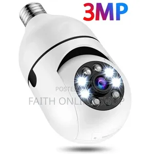 E27 Bulb Camera 3mp
