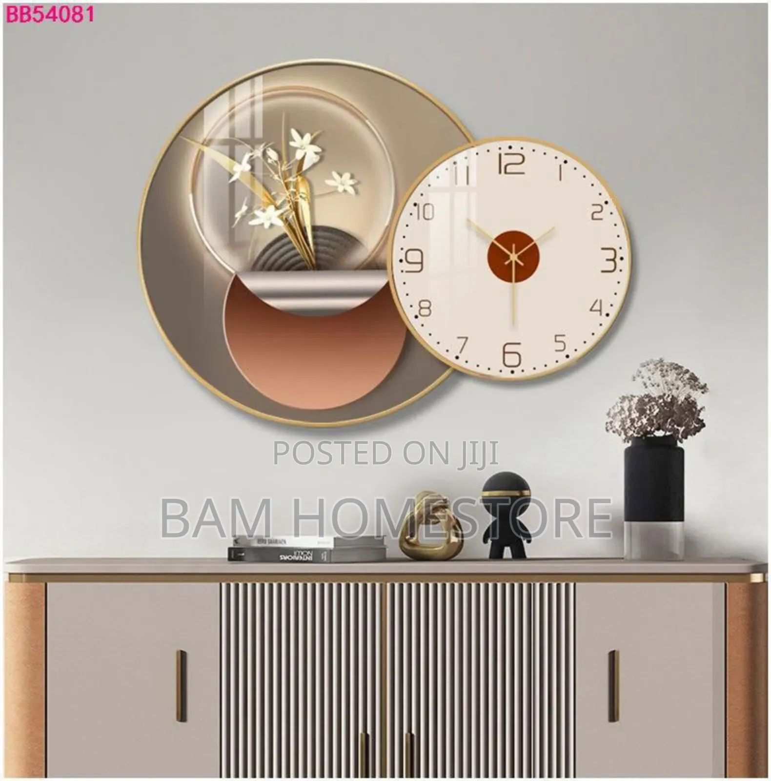 Round Combination Wall Clock