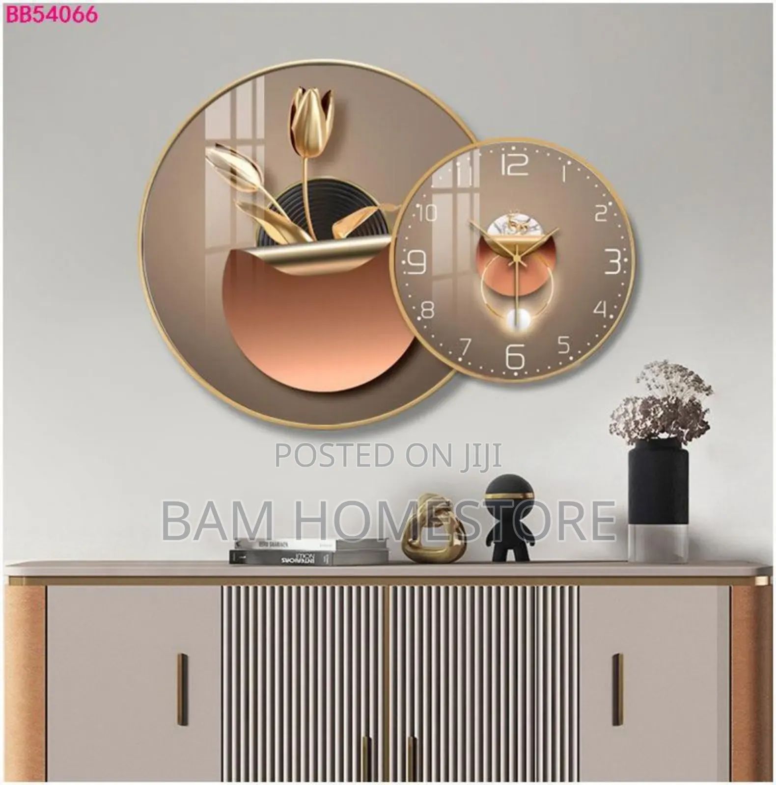 Round Combination Wall Clock