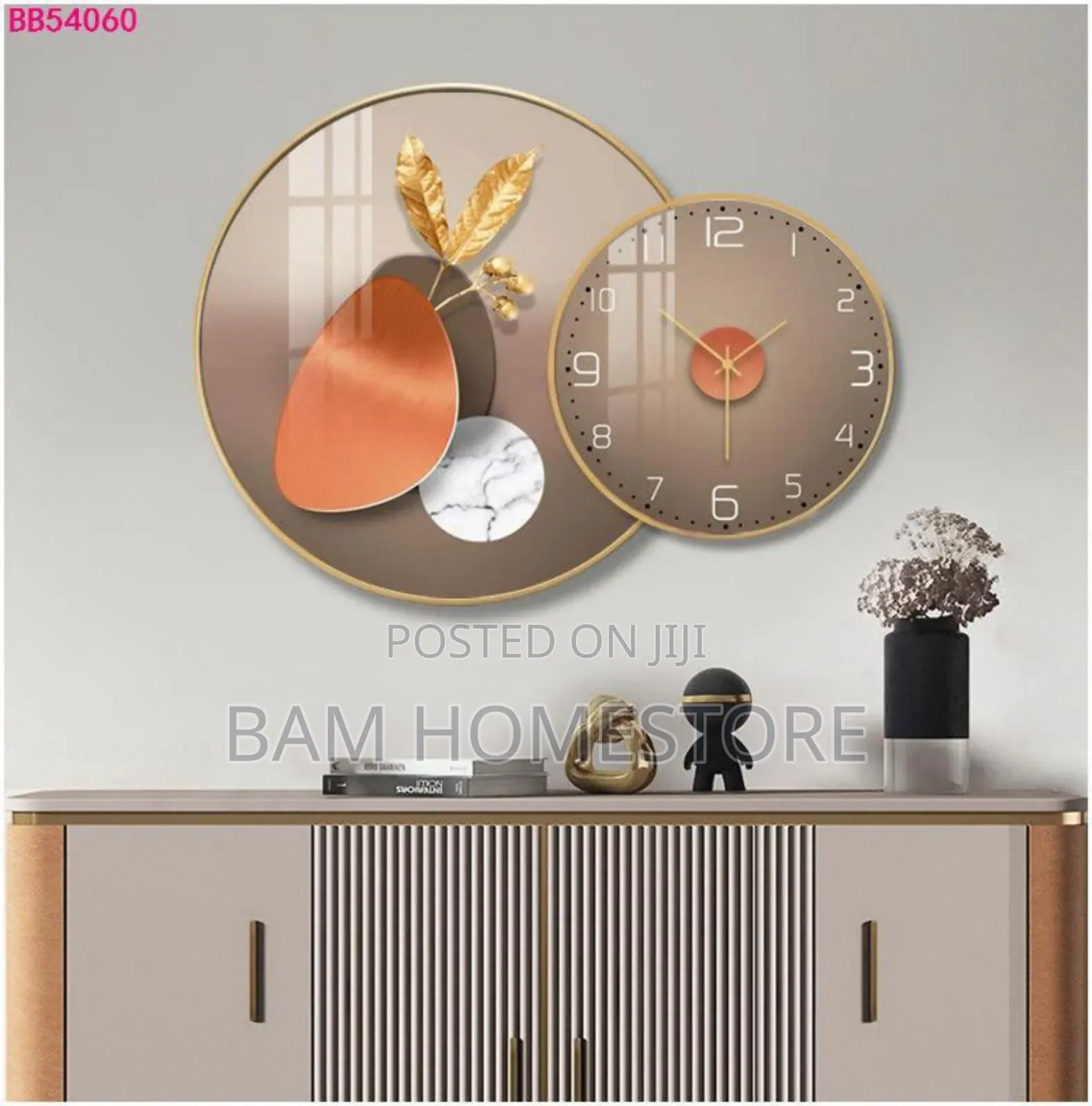 Round Combination Wall Clock