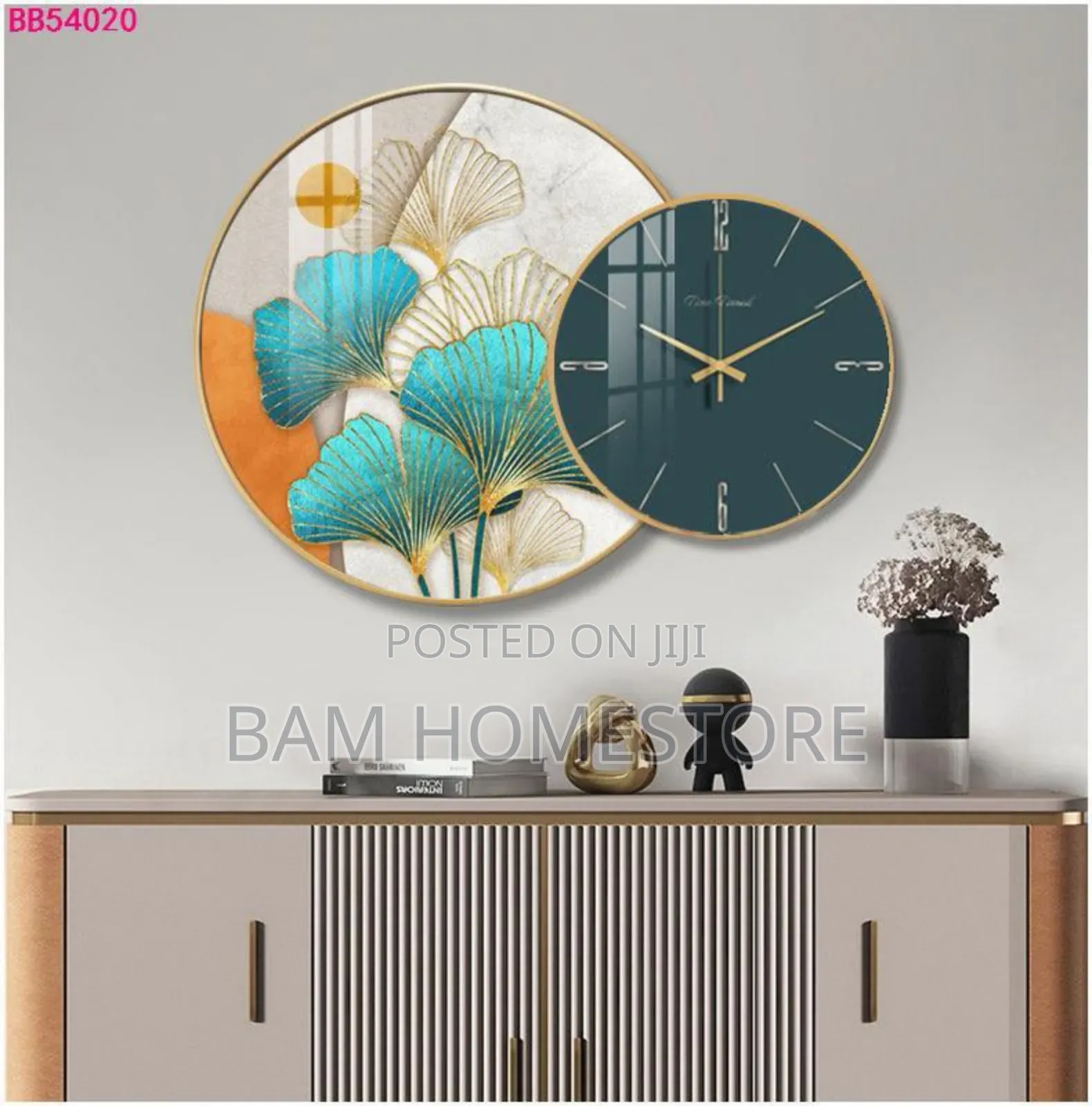 Round Combination Wall Clock