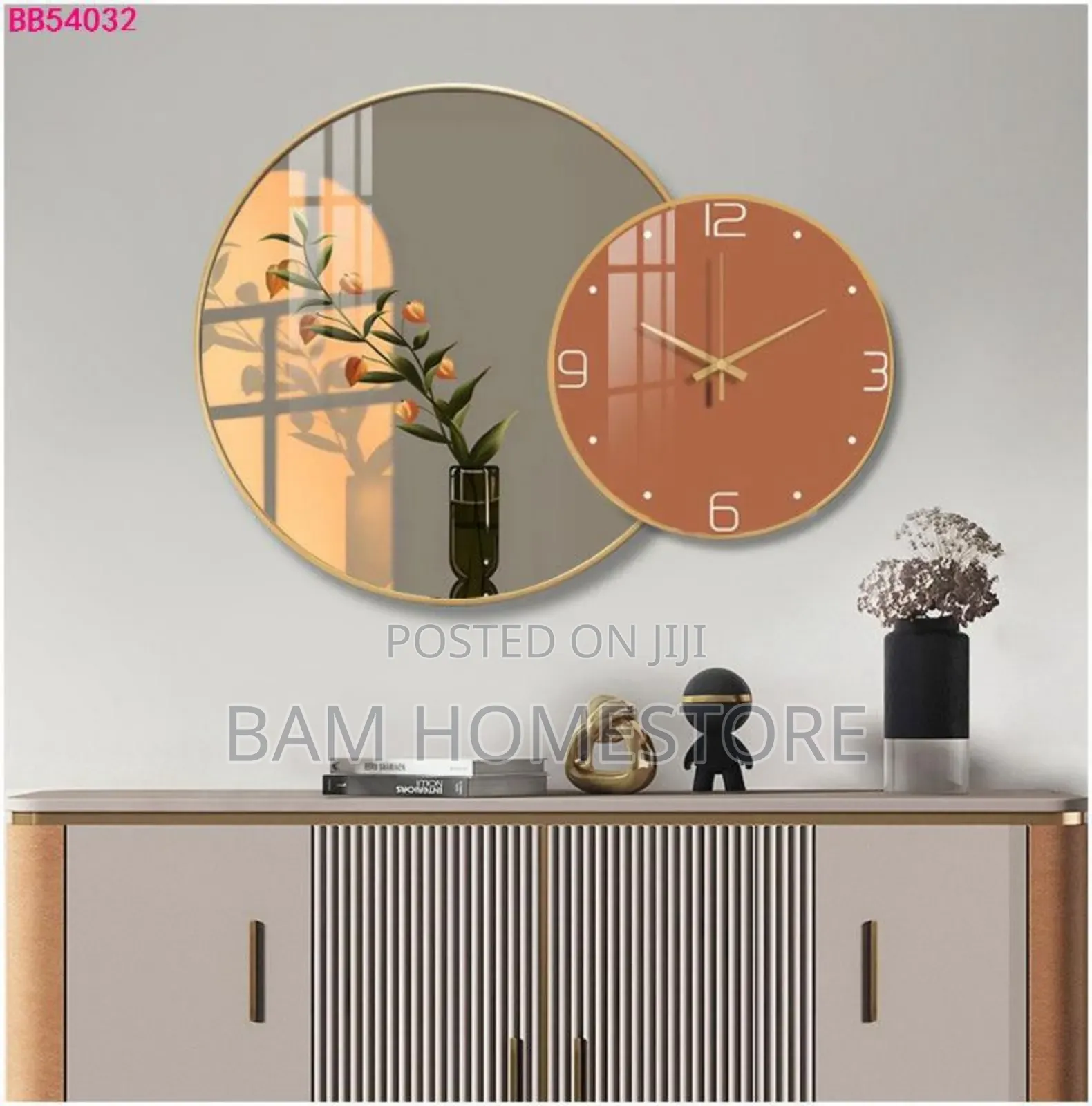 Round Combination Wall Clock