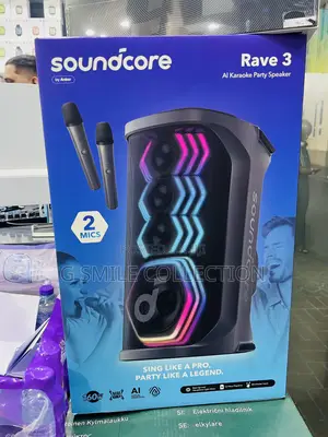 Soundcore by Anker Rave 3 Wireless Karaoke Party Speaker