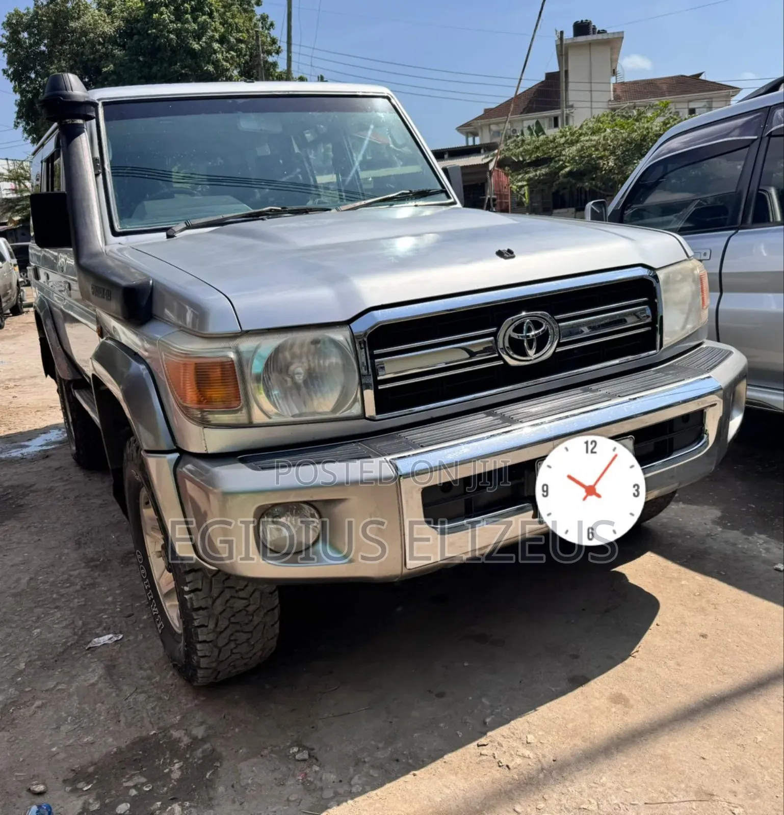 Toyota Land Cruiser 2007 Silver