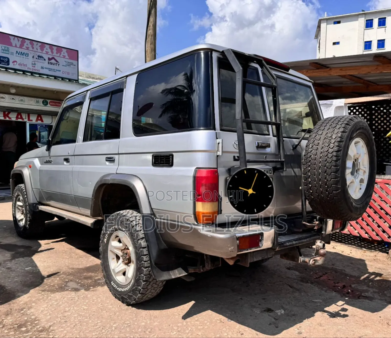 Toyota Land Cruiser 2007 Silver