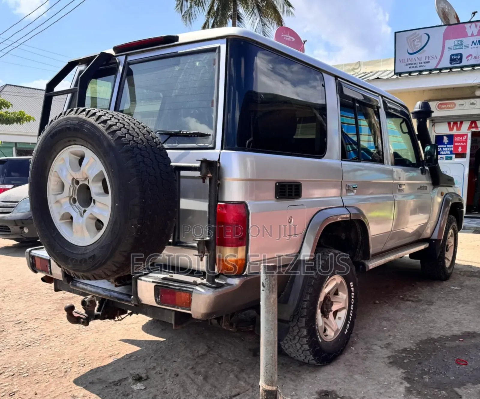 Toyota Land Cruiser 2007 Silver