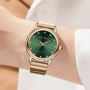 Mini Focus Rose Gold Elegant Ladies Watch