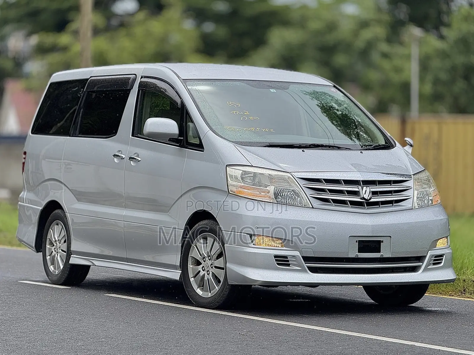 Toyota Alphard 2007 Silver