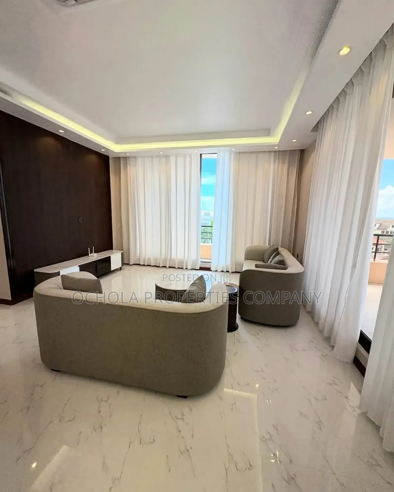 Furnished 3bdrm Apartment in Masaki for rent