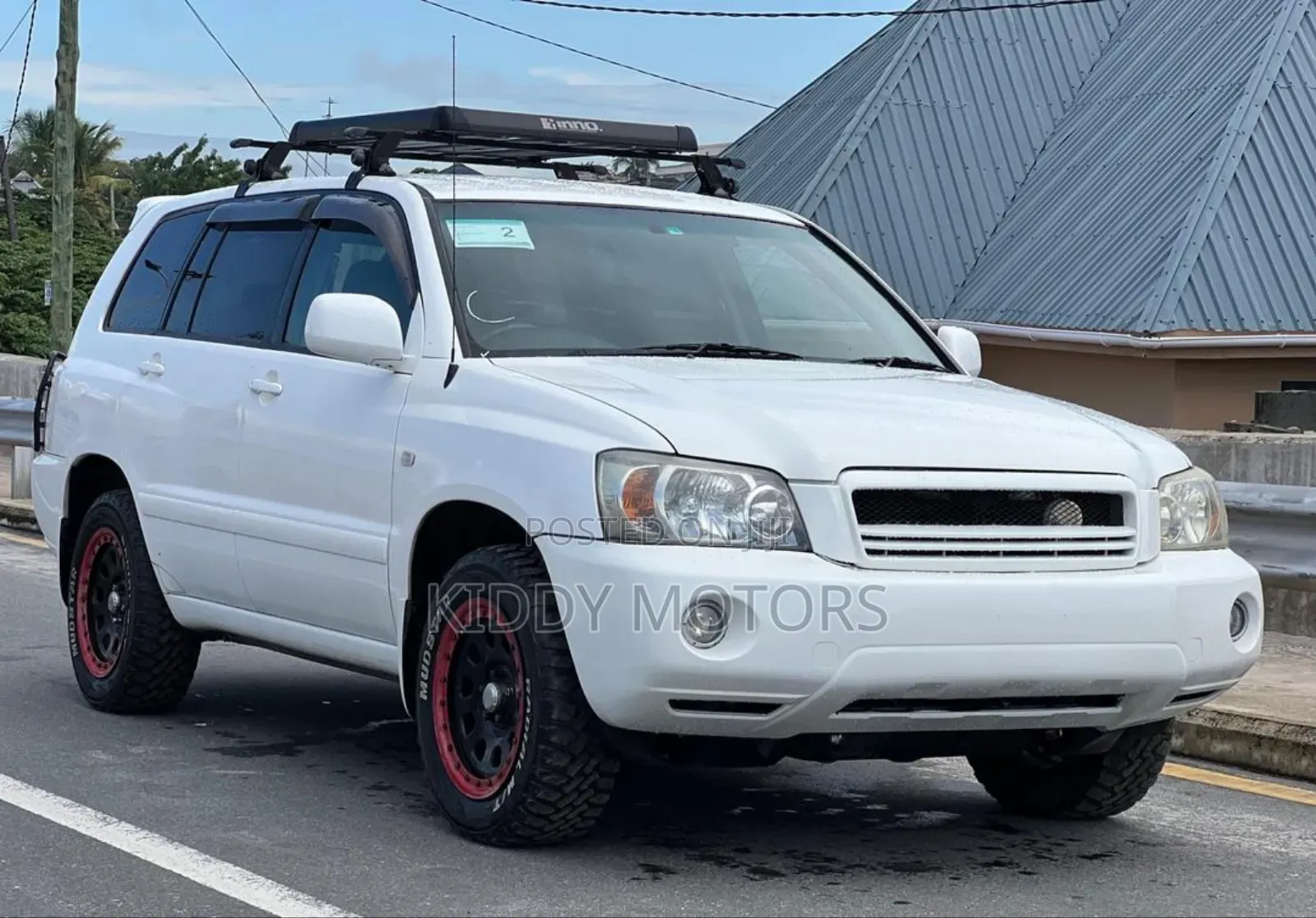 Toyota Kluger 2005 White